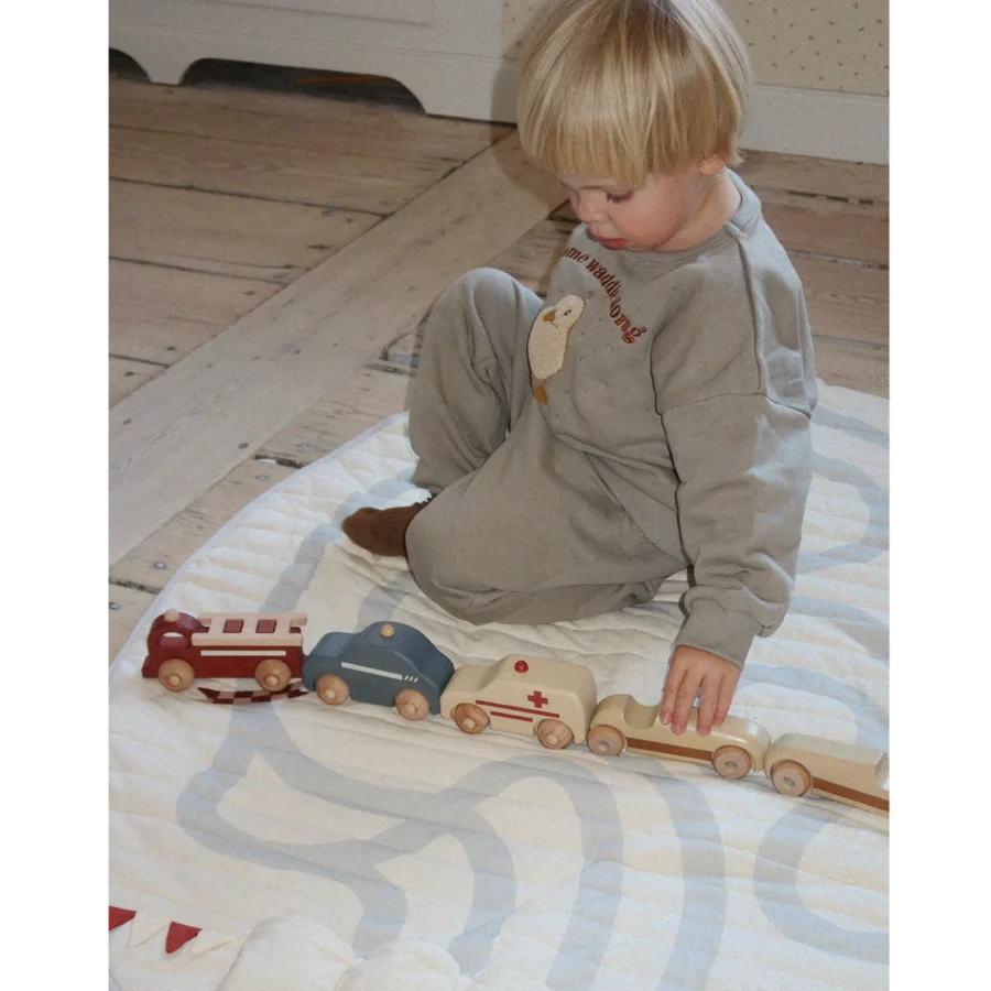 Konges Sløjd bil legetæppe