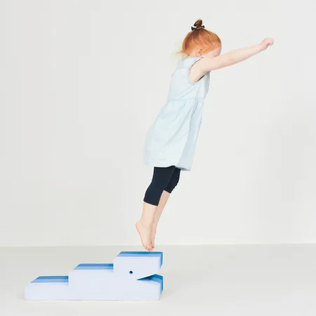 bObles krokodille, blå