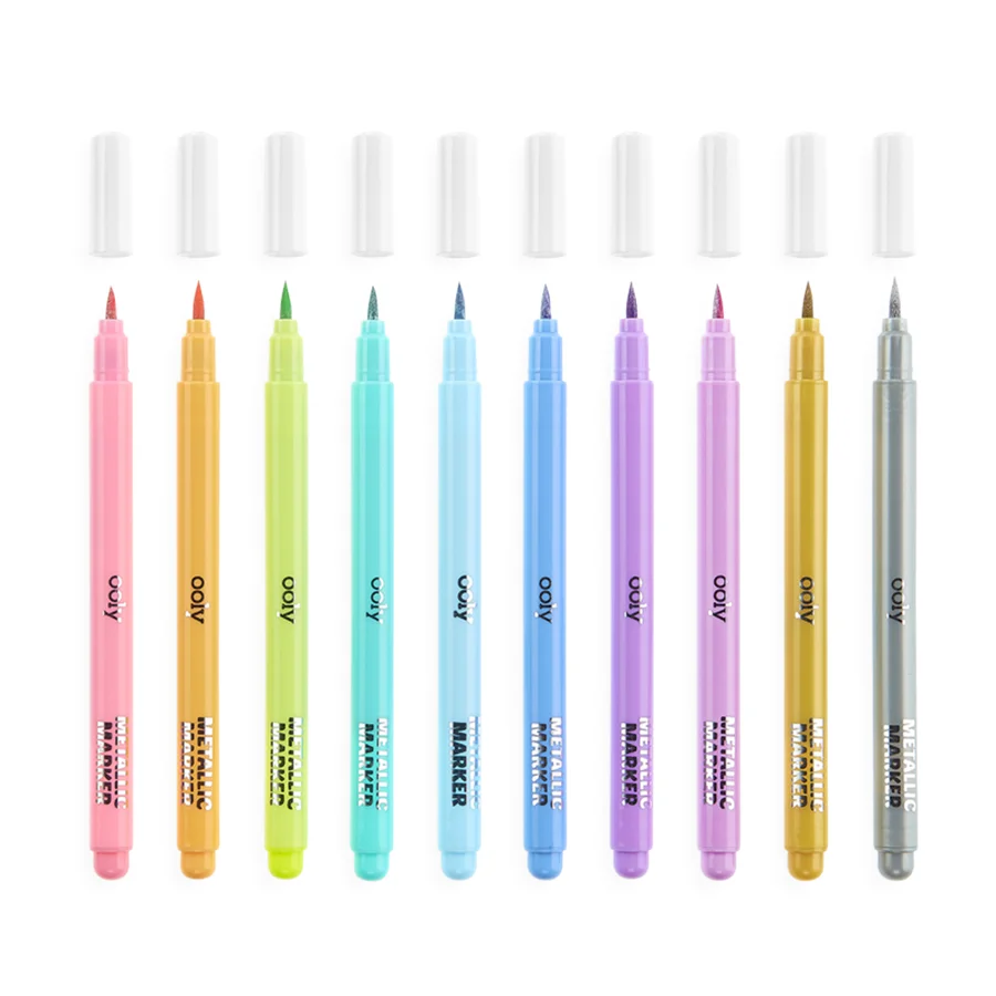 Ooly metallic tusser, 10 stk