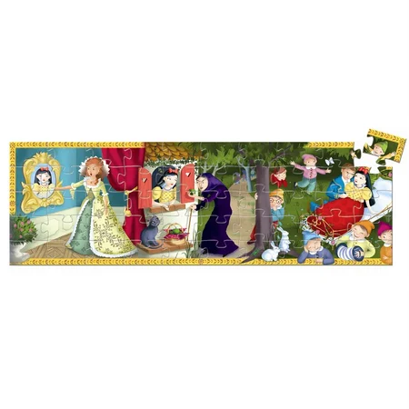 Djeco silhouet puslespil, Snehvide