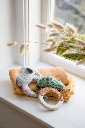 Sebra hæklet rangle, Finley på træring