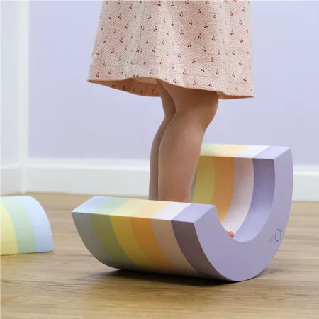 bObles tunnel, 34 cm - rainbow pastel