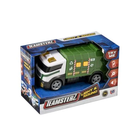 Teamsterz Skraldebil med lys og lyd
