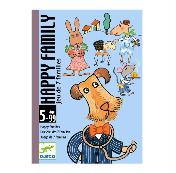 Djeco kortspil, Happy Family