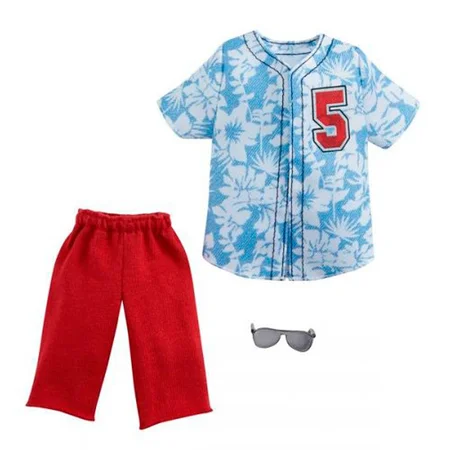 Barbie, Ken dukketøj, Hawaiiskjorte og shorts