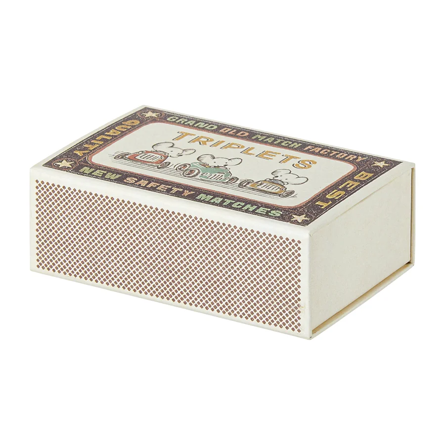 Maileg Trillinger, Babymus i Tændstikæske