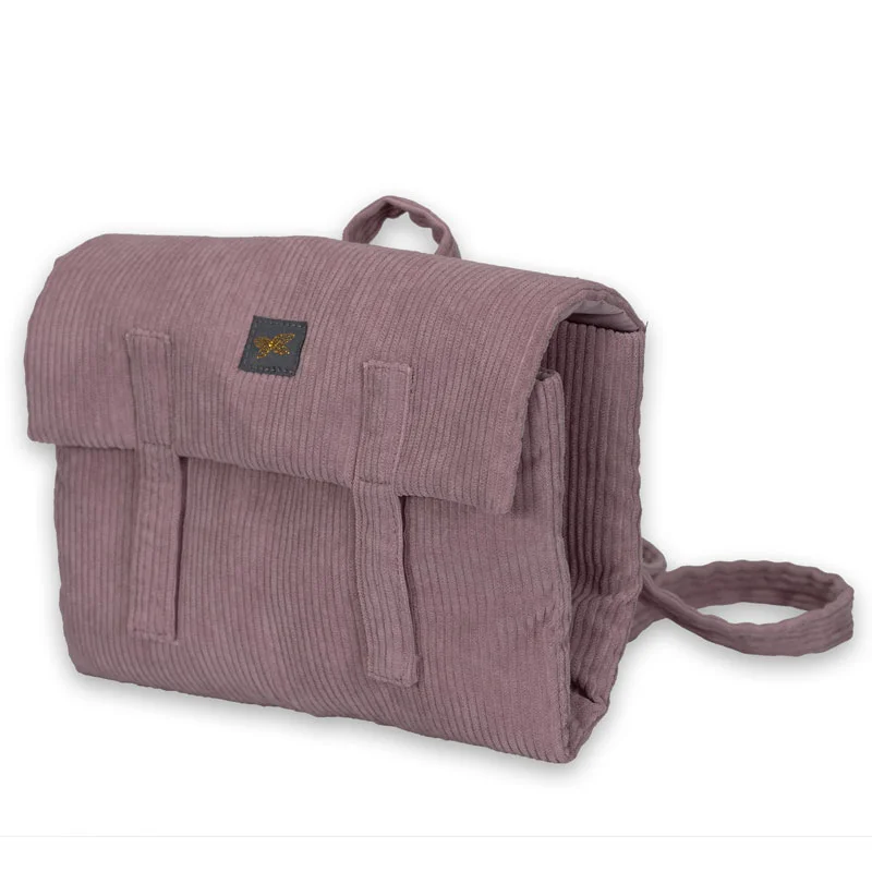 by Astrup dukke pusletaske, lavendel