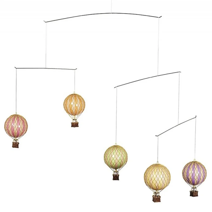 Authentic Models, uro med luftballoner - pastel