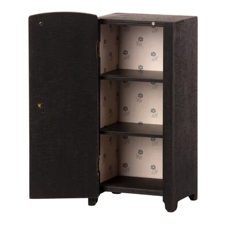 Maileg miniature skab, Anthracite