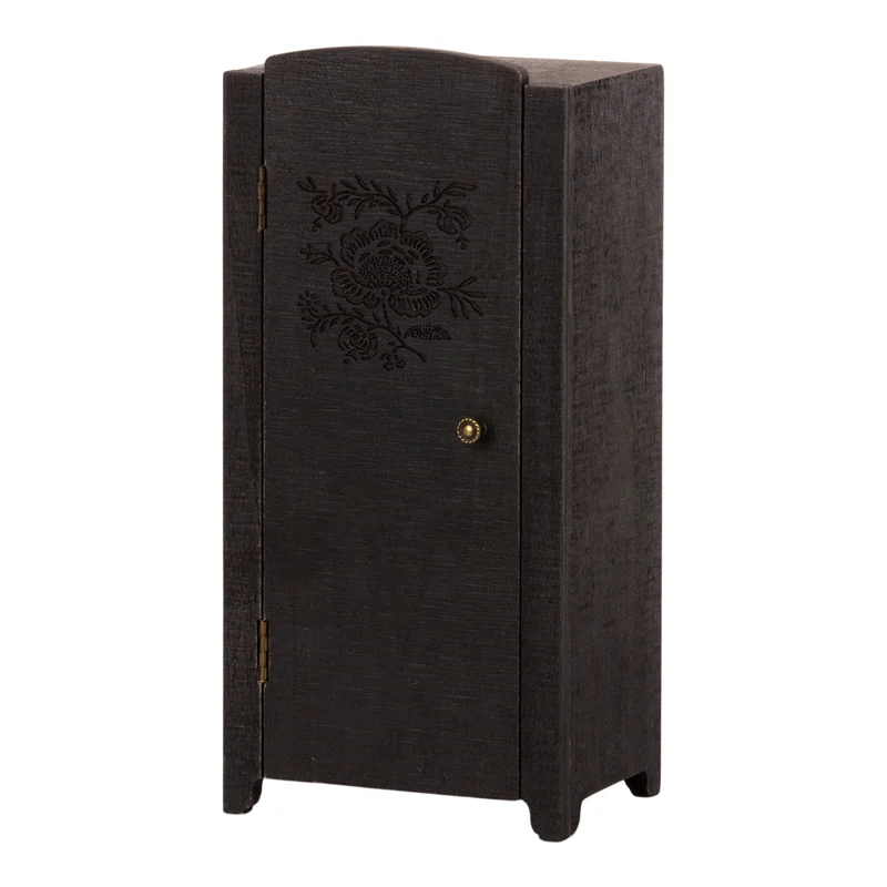 Maileg miniature skab, Anthracite