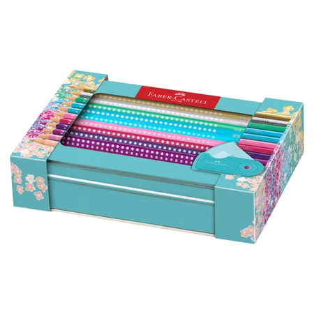 Faber-Castell sparkle grip farveblyanter i æske
