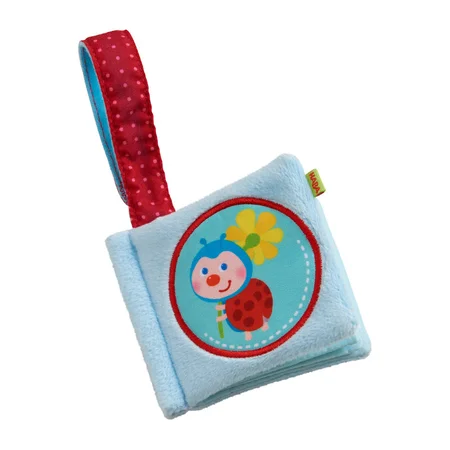 Haba lille stofbog med strop, lyseblå