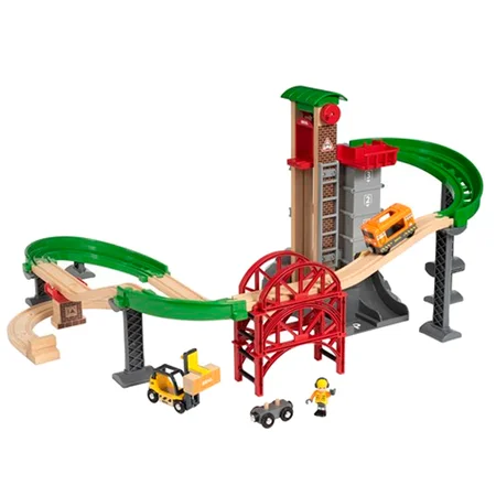 BRIO togbane, lift and load warehouse