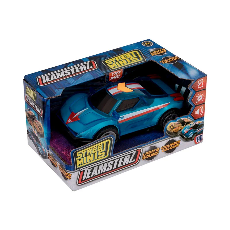 Teamsterz Street Mini Light up Cars