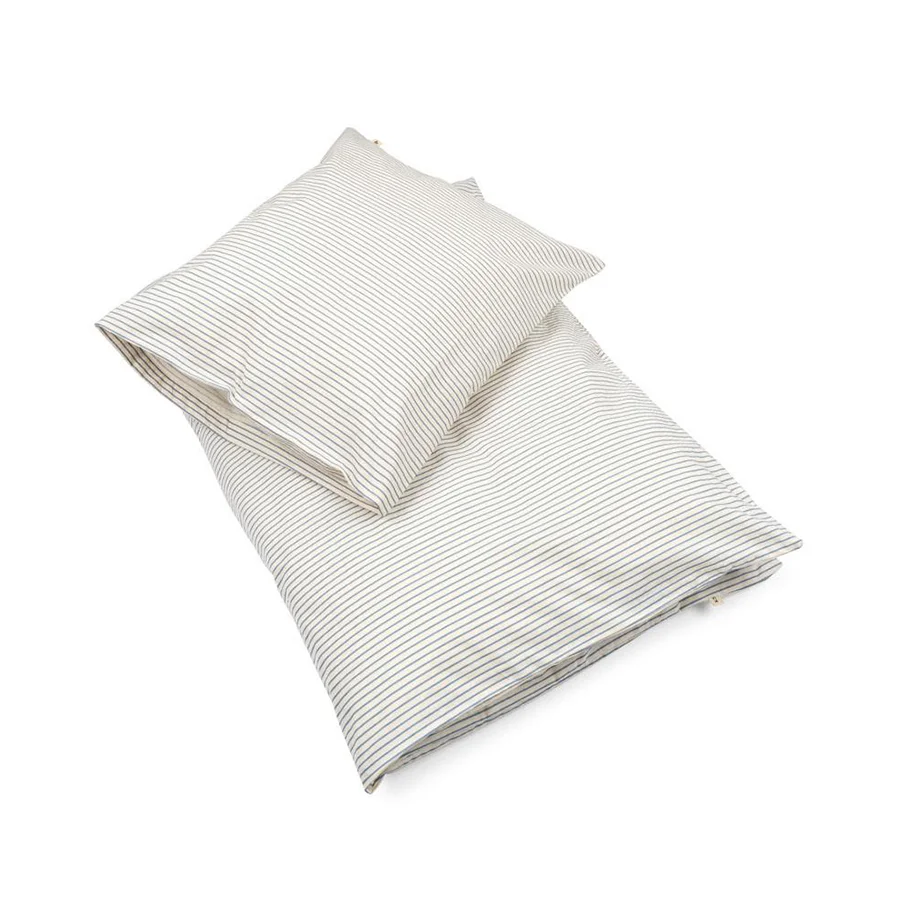 Konges Sløjd Baby Sengetøj, Stripe Bluie