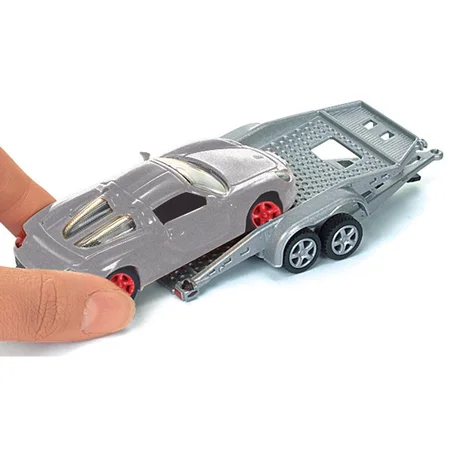 Siku Porsche Cayenne med trailer