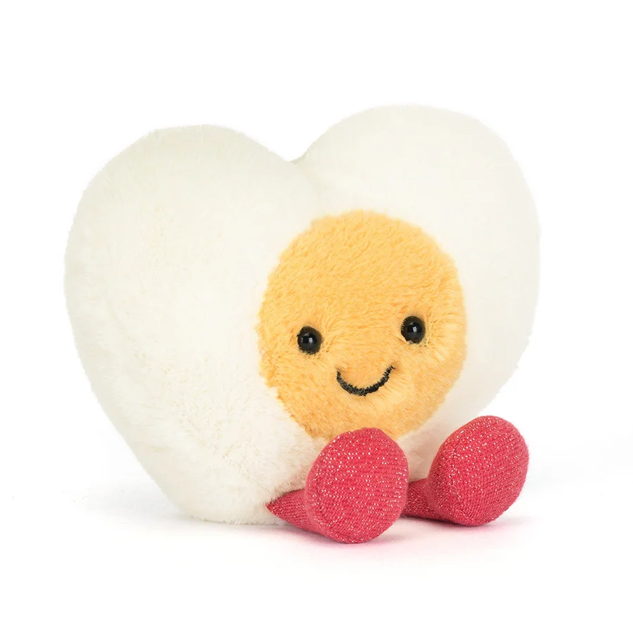 Jellycat Amuseables Heart Boiled Egg