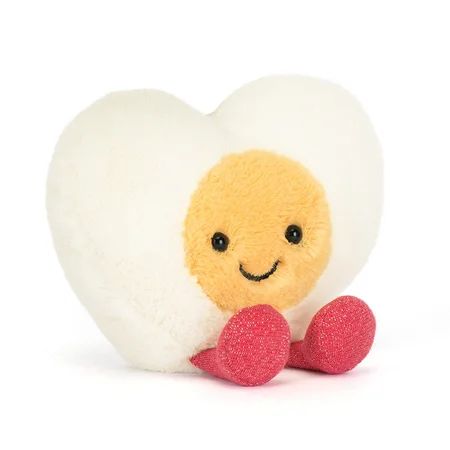 Jellycat Amuseables Heart Boiled Egg