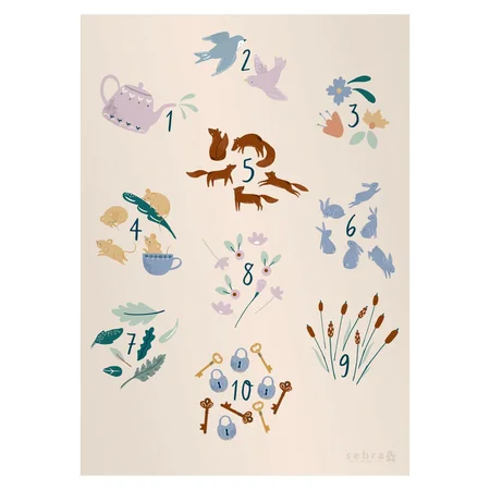 Sebra tal-plakat, Daydream