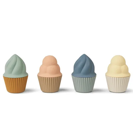 Liewood lege-cupcakes, 4-pak multi mix