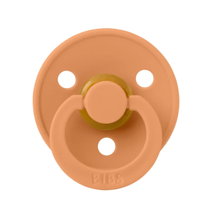 BIBS Naturkautschuk Schnuller Gr. 2, pumpkin