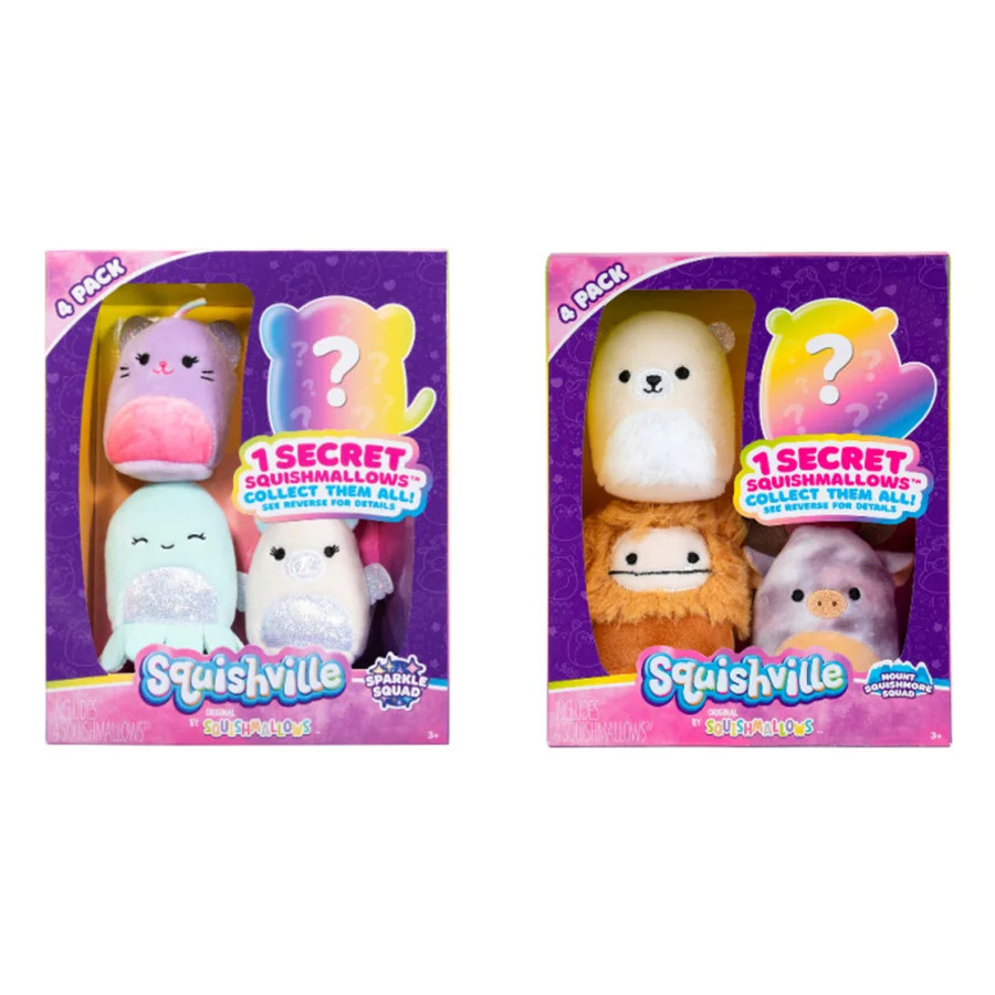 Squishville S1 4 pak, asst