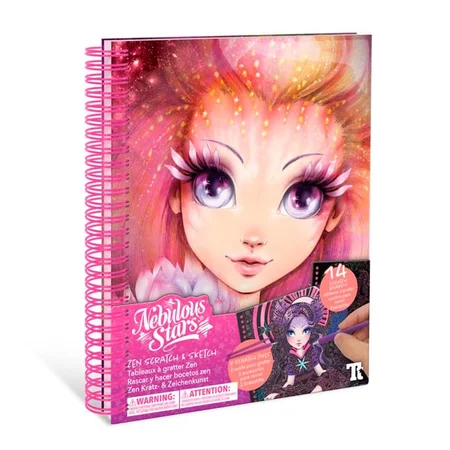 Nebulous Star kreativitetsbog zen - scratch og tegn