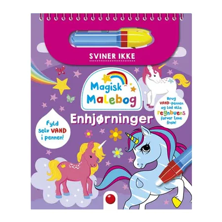 Magisk malebog: Enhjørninger