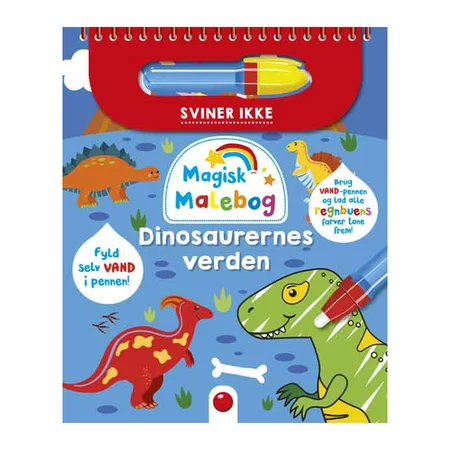 Magisk malebog: Dinosaurernes Verden