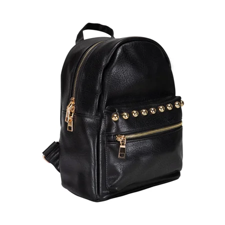 Sofie Schnoor rygsæk, sort læder-look