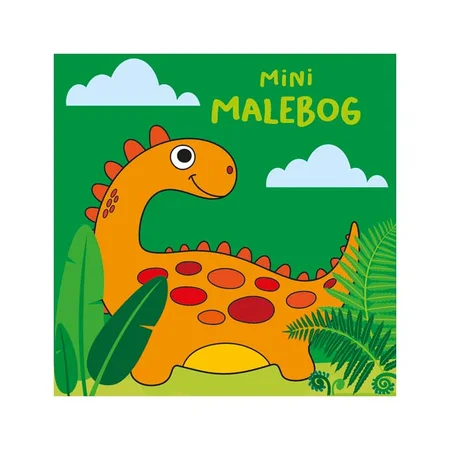 Snip Snap Snude mini malebog, dinosaurer