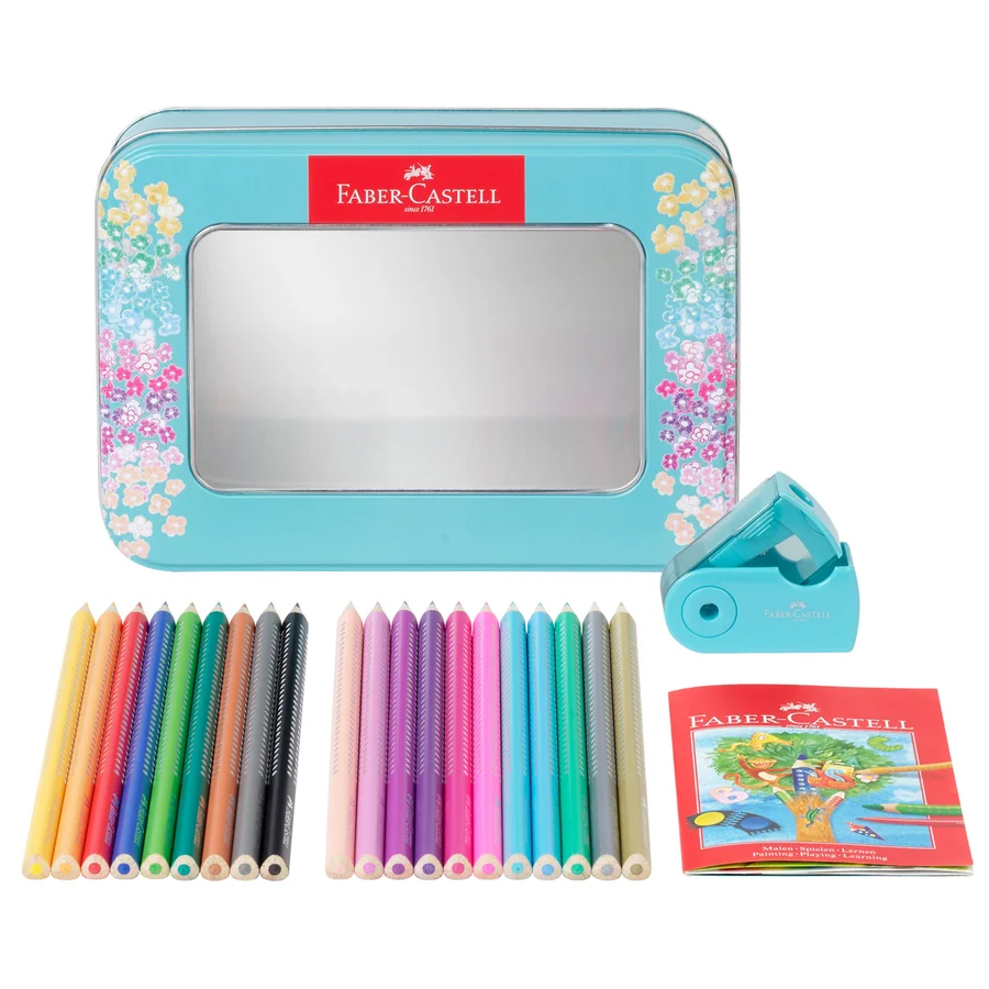 Faber-Castell sparkle grip farveblyanter i æske
