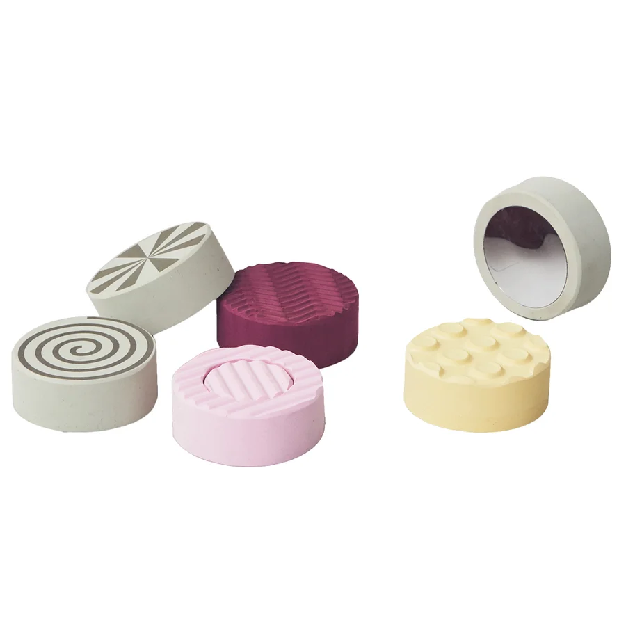 bObles sense stones, rose