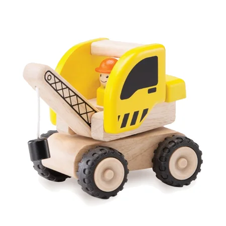 Wonderworld træbil, kranbil