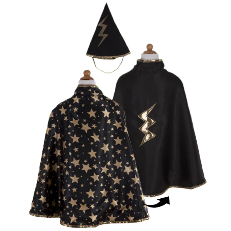 Great Pretenders vendbar kappe, tryllekunstner-troldmand