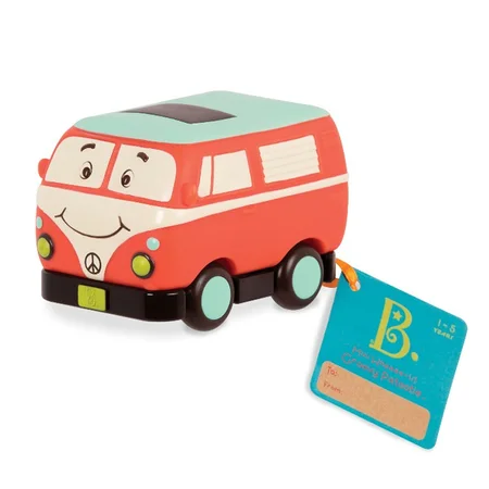 B Toys træk-tilbage bil, minibus