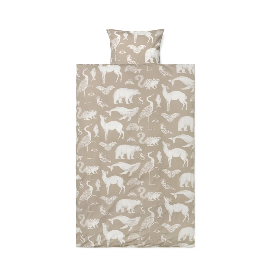 Ferm Living baby sengetøj, Katie Scott - sand