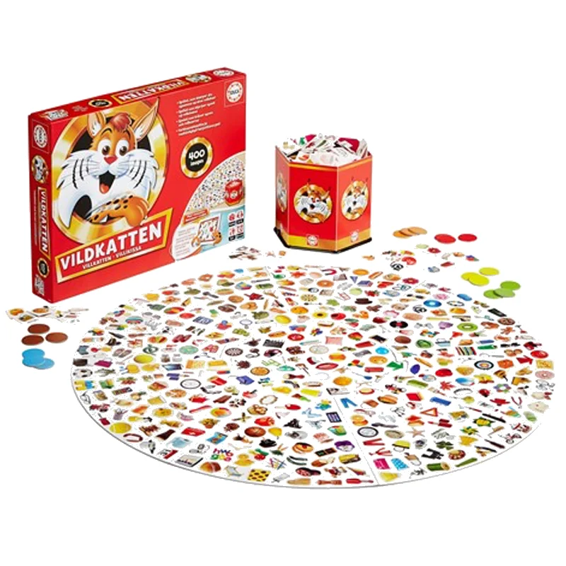 Vildkatten inkl app, 400 brikker