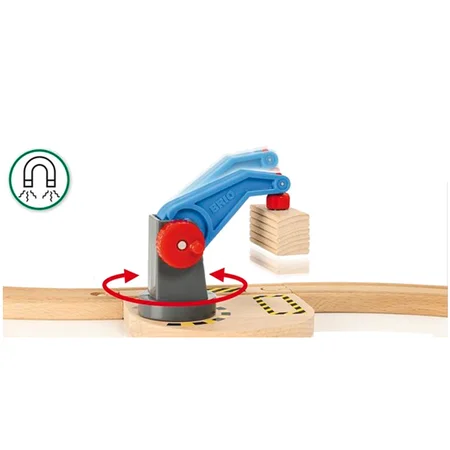 BRIO togbane, løft og læs