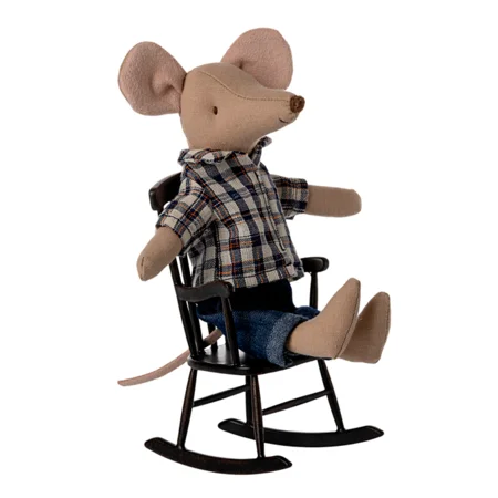 Maileg Gyngestol, Mus - Antracit