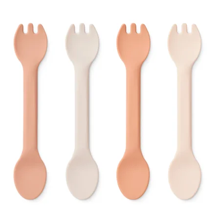 Liewood 2-i-1 bestiksæt, 4 stk - rose mix
