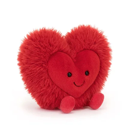Jellycat Amuseable Beatie hjerte stor 23 cm