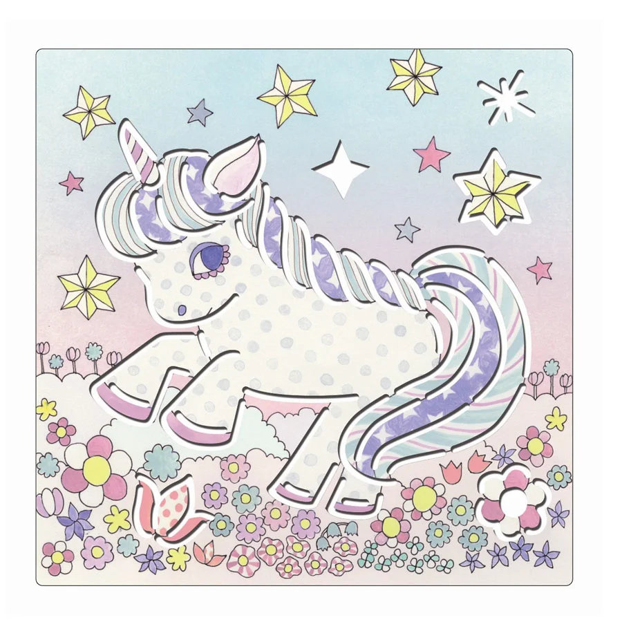 Djeco Zeichenschablonen Kawailand