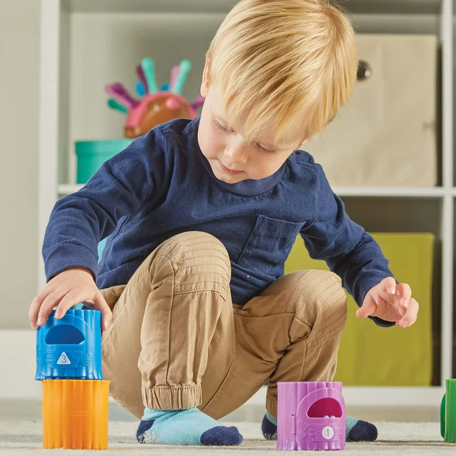 Learning Resources, Lær Om Tal Og Farver - Aktivitetssæt Med Junglens Dyr