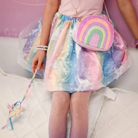 Great Pretenders Fortryllet nederdel og tryllestav sæt, 4-6 år