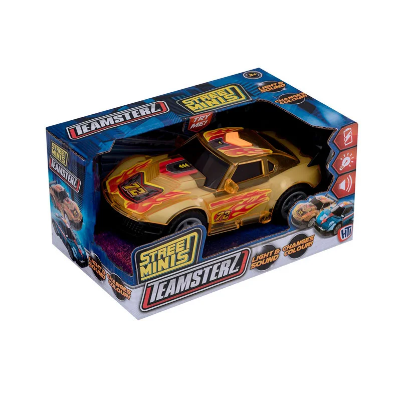 Teamsterz Street Mini Light up Cars