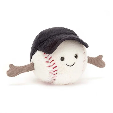 Jellycat Fun, Amuseable sports Baseball 10 cm