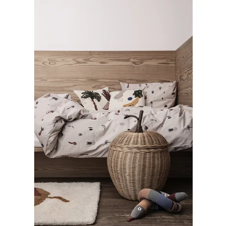 Ferm Living mini slangepude, dusty rainbow