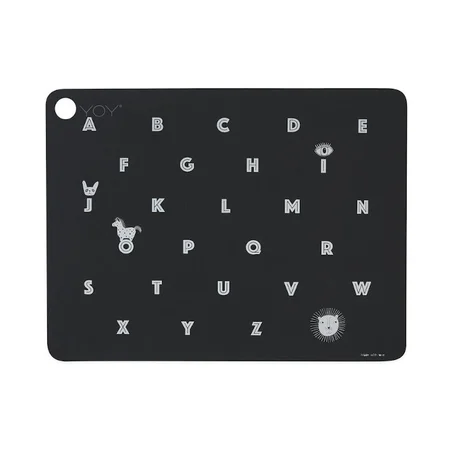 OYOY dækkeserviet, alfabet