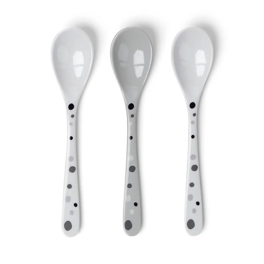 Done by Deer 3-pak skeer, Dreamy Dots - grå